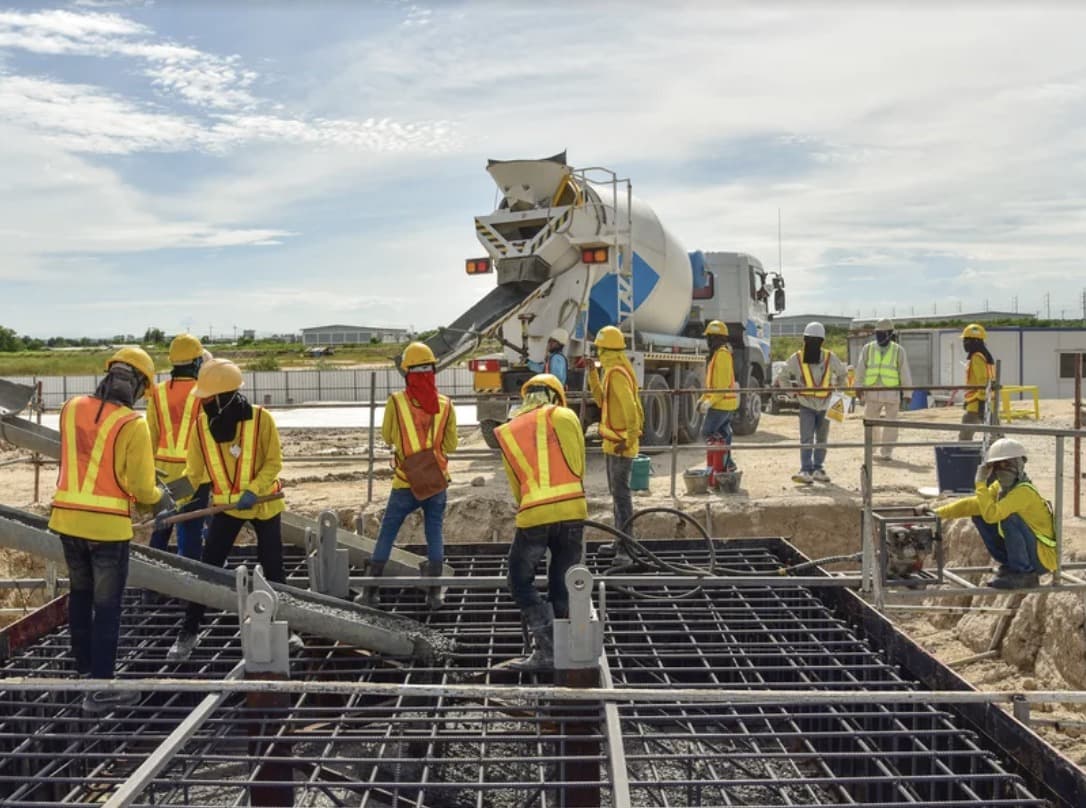 Professional concrete work in McKinney, Texas